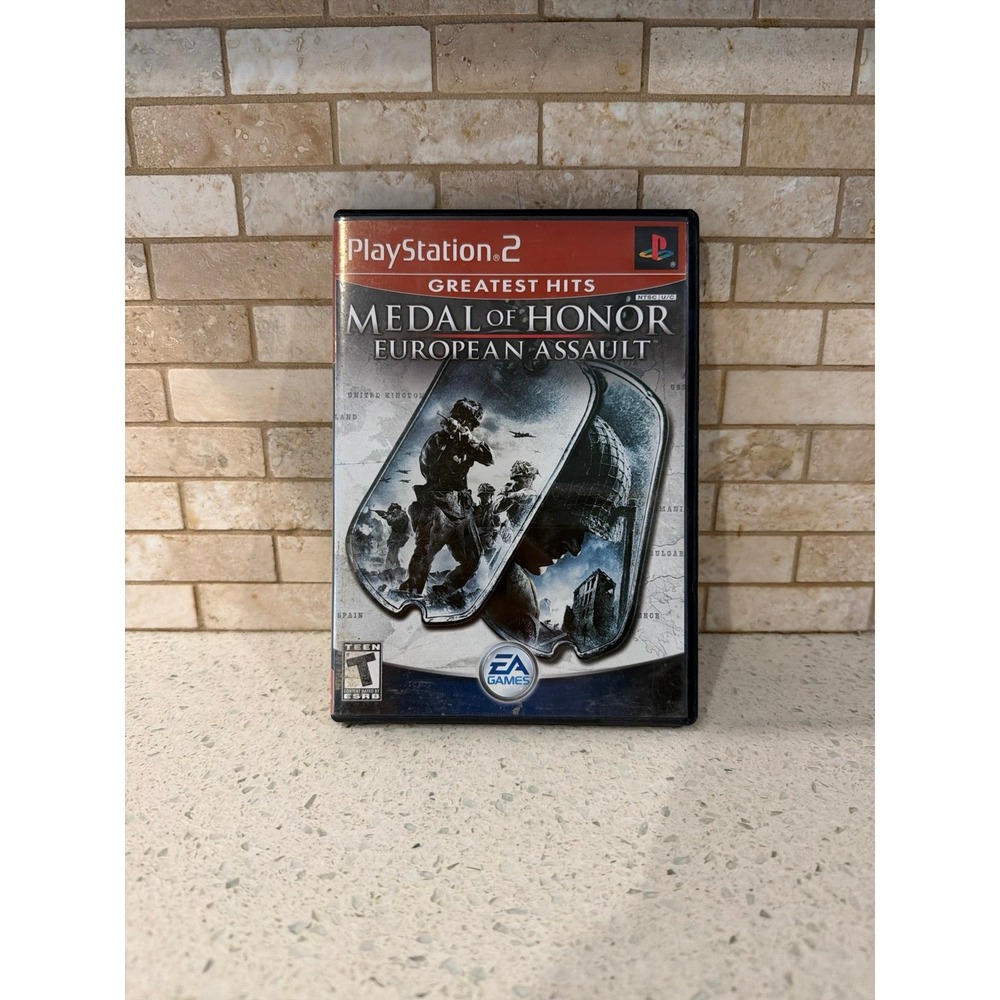 Medal of Honor European Assault PS2 Video Game